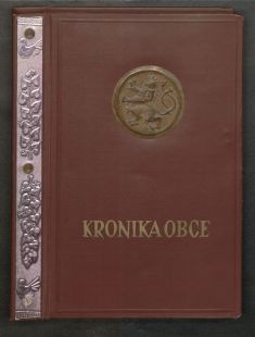 Kronika obce II - 1.&nbsp;list Obal kroniky a&nbsp;úvod